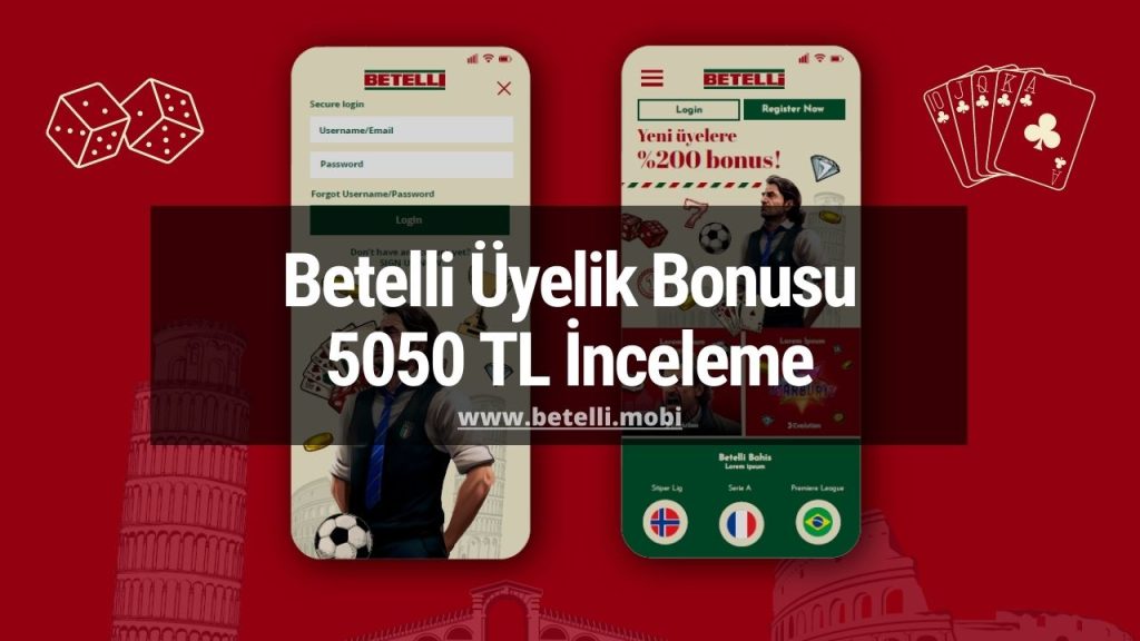 Betelli Üyelik Bonusu 5050 TL İnceleme yazısı